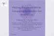 Making Healthcare Whole: Integrating Spirituality into ... · PDF fileMaking Healthcare Whole: Integrating Spirituality into ... Faith and community nursing: ... Make recommendations
