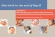 Give birth to the end of Hep B - Immunization Action Coalitionimmunize.org/protect-newborns/webinar/slides-iac.pdf · Give birth to the end of Hep B ... Case Study from Albany Medical