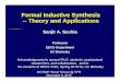 Formal Inductive Synthesis -- Theory and Applicationssseshia/talks/Seshia-Formal... · Formal Inductive Synthesis-- Theory and Applications Sanjit A. Seshia ... •Given a reference