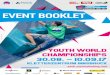 EVENT BOOKLET - IFSC World Youth Championships BOOKLET. 3 | 20 2 | 20 ... give the best of you! World Up! Keep Climbing! Marco Maria Scolaris IFSC President INNSBRUCK ... areas to