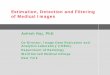 Estimation, Detection and Filtering of Medical Imagesphysiology.med.cornell.edu/people/banfelder/qbio/resources_2009/... · Estimation, Detection and Filtering of Medical Images 
