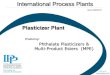 Plasticizer Plant - Complete Plants, Process Lines, & Used ... · PDF filemaleic anhydride, trimellitic ... The plasticizer process reacts with acid anhydride or acid with an alcohol,
