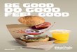 BE GOOD Do good FEEL GOOD - Cloud Storage — AWSs3-ap-southeast-2.amazonaws.com/wh1.thewebconsole.com/wh/2329/... · good food and feel good knowing that you are ... charities like