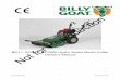 BILLY GOAT for BC2600 Hydro Series Brush Cutter · PDF fileIllustrated Parts List ... Place equipment on a level, firm surface that is free of rocks or ... BC2600 Hydro Series Brush