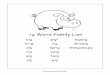 pig -ig Word Family List - ReadingFriend.comreadingfriend.com/content/worksheet_pdf/1492115759_IG Worksheets-… · -ig Word Family List . big . brig . dig . fig . gig . jig . bigwig