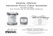 Pool Frog® Mineral Pool Care System - Frog Products · PDF filePool Frog ® Mineral Pool Care System ... NOTICE Indicates special instructions that are important but not related to