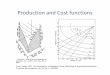Production and Cost functions - California Institute of …jlr/courses/ECON11/JLR-EC11-07 Cost...Production and Cost functions 1 From: Heady 1957. An Econometric Investigatio n of