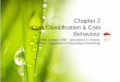 Chapter 2 Cost Classification & Cost Behaviour 2 Cost Classification & Cost Behaviour Ibrahim Sameer (MBA - Specialized in Finance, B.Com – Specialized in Accounting & Marketing