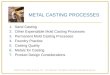 METAL CASTING PROCESSES - AUTHOR | The UTHM …author.uthm.edu.my/uthm/www/content/les… · PPT file · Web view · 2015-11-30©2013 John Wiley & Sons, Inc. M P Groover, Principles