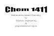 Mathematics-based Chemistry for Science, engineering ... · PDF fileScience, engineering & ... – have a distinct set of physical and chemical _____. Which of the following is a pure