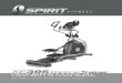 XE Elliptical Trainer OWNER’S · PDF fileThank you for your purchase of this quality group elliptical from Spirit Fitness. Your new elliptical ... Important Operation Instructions