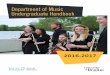 2016-2017 Music UG Handbook - University of Regina · PDF fileAll students applying to the Music Department must first apply to the University of Regina. ... (Music Department), 