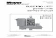 ELECTRO LIFT power units service manual - Angelo's …angelos-supplies.com/docs/E47 Repair Manual.pdf · ELECTRO LIFT ® power units service manual MODELS ... hydraulic fluid. On