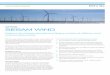 SOFTWARE SESAM WIND - DNV GL · PDF fileEasy import of models from multiple systems such as SACS, Ansys ... Sesam Wind provides fatigue analysis of damage ... All time domain analyses