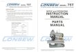 INSTRUCTION MANUAL -  · PDF fileinstruction manual parts manual all purpose, portable, single thread, chainstitch, blindstitch machine setup and operating