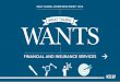 W H A TALENT WANTS - · PDF filewants financial and insurance services w h a t a l e n t. 2 contents 03 18 12 27 25 06 05 20 ... corporate talent strategy. financial and insurance
