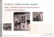 E IN DEPTH HINA’S APPAREL MARKET - · PDF fileIN DEPTH – HINA’S APPAREL MARKET ... For sales channels, specialist retailers and ... footwear in China, taking up over a half of