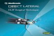 DIRECT LATERAL -  · PDF fileDIRECT LATERAL Interbody Fusion Transpsoas Approach DLIF Surgical Technique Instrument Set 2 Preoperative Planning 7 NIM-ECLIPSE® Spinal