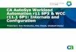 CA AutoSys Workload Automation r11 SP3 & WCC r11.1 · PDF fileCA AutoSys Workload Automation r11 SP3 & WCC r11.1 SP1: ... – SAP, Oracle, PeopleSoft Command Sponsor Reporting 