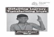 Defeating Leprosy Transforming Lives - The Leprosy …leprosymission.scot/media/Annual-Report-2016.pdfPage 3 The Leprosy Mission Scotland Trustees' Report • A significant investment