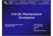 ICH Q8: Pharmaceutical Development - · PDF file1 ICH Q8: Pharmaceutical Development Pharmaceutical Quality Forum November 2004 John C Berridge Pfizer Global R&D Sandwich UK Q8 Rapporteur