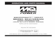 WHISPERWATT™ SERIES MODEL DCA70SSIU2service.multiquip.com/pdfs/DCA70SSIU2-rev-0-60-hz-manual.pdf · (ISUZU BJ-4JJ1X DIESEL ENGINE) PARTS LIST NO. ... Generator Control Panel 
