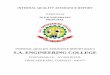 INTERNAL QUALITY ASSURANCE REPORT - S.A. saec.ac.in/IQAC/IQAC-REPORTS/IQAC-REPORT-2015-2016-EVEN.pdfWe submit herewith the Internal Quality Assurance Report of our college for the