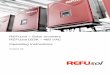REFU – Solar Inverters REFU Operating Instructions Setting the Country Code and the Menu Language ... These operating instructions ... The inverter must first be switched off on