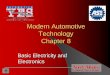 Modern Automotive Technology Chapter 8 - autotechl.comautotechl.com/MATChapters/MATChapter_8ElectricityElectronics.pdf · Technology Technology Chapter 8 Basic Electricity and 