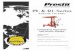 PL & RL Series - Presto Lifts - Homeprestolifts.com/.../Lift-Tables/PL__RL_Series_rev.pdf ·  · 2016-06-08PL & RL Series Hydraulic Lift Tables Installation, Operation ... A. Set-Up