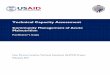 Technical Capacity Assessment: Community Management · PDF fileTechnical Capacity Assessment ... Community management of acute malnutrition ... building practical skills to implement