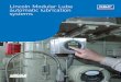 Lincoln Modular Lube automatic lubrication · PDF file · 2014-03-10Modular Lube Divider Valves ... the oil and gas market. ... to plug non-working outlets. Model 882000 UV Bypass