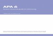 APA 6 - · PDF fileAPA 6. Deakin University ... This guide to APA referencing provides a number of examples of print, electronic and media sources ... The four basic elements of a