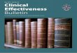 Clinical Effectiveness Bulletin - Public & Patients Effectiveness... · hard work putting together the new style CEB and ... Roopa Kukadia Rachel Little Arun Madahar ... ‘Letter