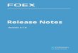 FOEX Release Notes - tryfoexnow.com Release Notes.pdf · Oracle APEX 5.1.x Support 16 ... source jQuery plugin found here. When used within the FOEX Form plugin, on form load the