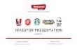 INVESTOR PRESENTATION - Amazon Web Servicesnzx-prod-s7fsd7f98s.s3-website-ap-southeast-2.amazonaws.com/... · INVESTOR PRESENTATION. ... • Strong performance of the KFC ... and