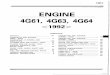 1990-1994 Engine Overhaul - Mike & Paula Meierle - 4G61 4G63 4G64 1990-1992 EN… · IIC-8-4G6 ENGINE  - General Specifications GENERAL SPECIFICATIONS 4G63 SOHC Type Number