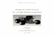 Design of ¼ Scale Tractor For ASABE Design · PDF fileDesign of ¼ Scale Tractor For ASABE Design Competition Prepared for: ... Year 2001 • Aluminum frame ... To design a ¼ scale