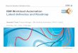 IBM Workload Automation Latest deliveries and Roadmap - Nov2014 - … · IBM Workload Automation Latest deliveries and Roadmap Alexandra Thurel,Product Manager -IBM Workload Automation