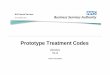 Prototype Treatment Codes - Primary Care Commissioning · PDF filePrototype Treatment Codes (26 May 2015) ... Full or three quarter crown ... Retainer in cast metal : V1 . 1832 CODE