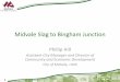 PRESENTATION - MIDVALE SLAG TO BINGHAM JUNCTION · PDF fileMidvale Slag to Bingham Junction ... • Disinvestment due to Superfund sites ... PRESENTATION - MIDVALE SLAG TO BINGHAM