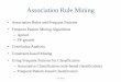 Association Rule Mining - University of Pittsburghpeople.cs.pitt.edu/~iyad/AR.pdf · Association Rule Mining • Association Rules and Frequent Patterns ... FP-growth • The FP-growth