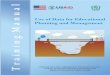 Training Manual: Use of Data for Educational Planning and Managementlibrary.aepam.edu.pk/Books/Use of Data for Educationa… ·  · 2016-01-04Training Manual. Use of Data for Educational