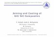 Joining and Coating of SiC/SiC Compositesaries.ucsd.edu/LIB/MEETINGS/0001-SiCSiC/Katoh1.pdf · Joining and Coating of SiC/SiC Composites ... u Joining strength can be tailored by