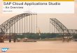 SAP Cloud Applications Studio · PDF fileChange facets and actions property as Invisible. ... SAP Cloud Applications Studio Overview Key Features Lifecycle Management Useful Resources