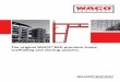 The original WACO® RED premium frame scaffolding and ... · PDF fileThe original WACO® RED premium frame scaffolding and shoring systems. ... Durability By Design ... Toggle PinGravity