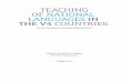 TEACHING OF NATIONAL LANGUAGES IN THE V4 …pages.pedf.cuni.cz/kcj/files/2017/02/V4-monograph-el... ·  · 2017-02-16TEACHING OF NATIONAL LANGUAGES IN ... terests are stylistics,
