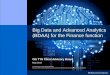 Big Data and Advanced Analytics (BDAA) for · PDF fileBig Data and Advanced Analytics (BDAA) for the Finance function CONFIDENTIAL AND PROPRIETARY Any use of this material without