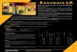 Easygate couloirs - · PDF filecouloirs EASYGATE LX Discrétion et efficacité font du couloir rapide Easygate LX le parfait complément d‘un système de contrôle des accès exigeant