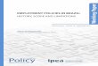 HISTORY, SCOPE AND LIMITATIONS - IPC-IG,  · PDF fileEMPLOYMENT POLICIES IN BRAZIL: HISTORY, SCOPE AND LIMITATIONS Roberto Henrique Gonzalez * The objective of this paper is to